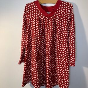 Tea Collection Red Polka Dot Kids Dress